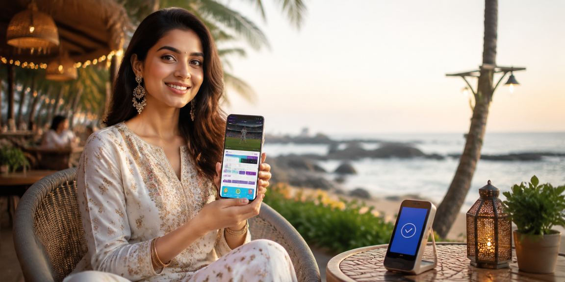 Mobile payment interface for Indian slots players
